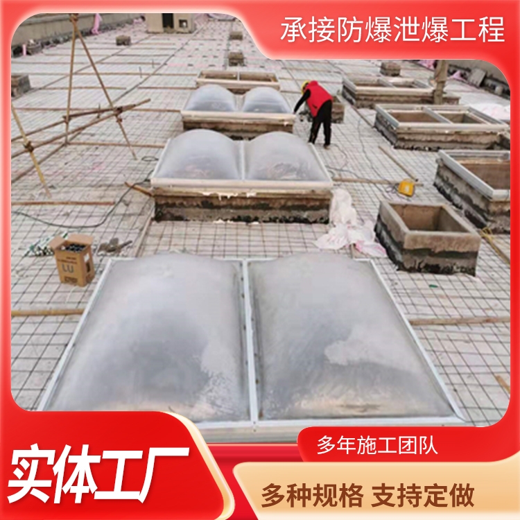C型泄爆窗